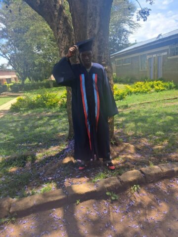 Michael am Graduation Day